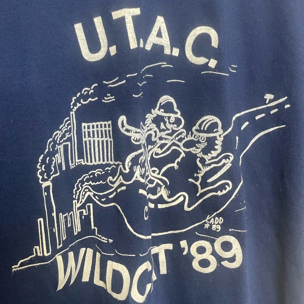 VINTAGE 1989 school sports t shirt - Picture 2 of 6